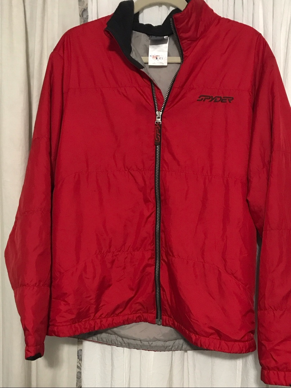 Spyder Red Women's Lightweight Puffer Jacket